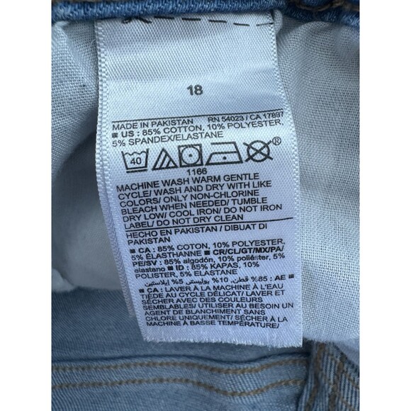 Old Navy Women's High Rise OG Straight Jeans Secret Smooth Extra Stretch Pockets - Picture 5 of 10